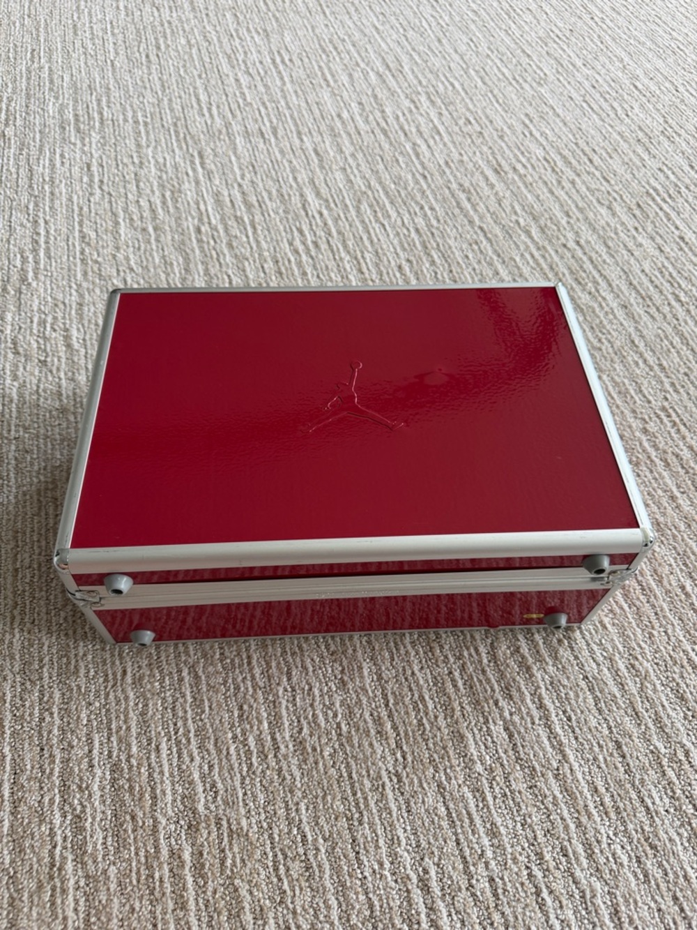Vintage Red Air Jordan 17 Suitcase Case Box (Case Only No Shoes)
